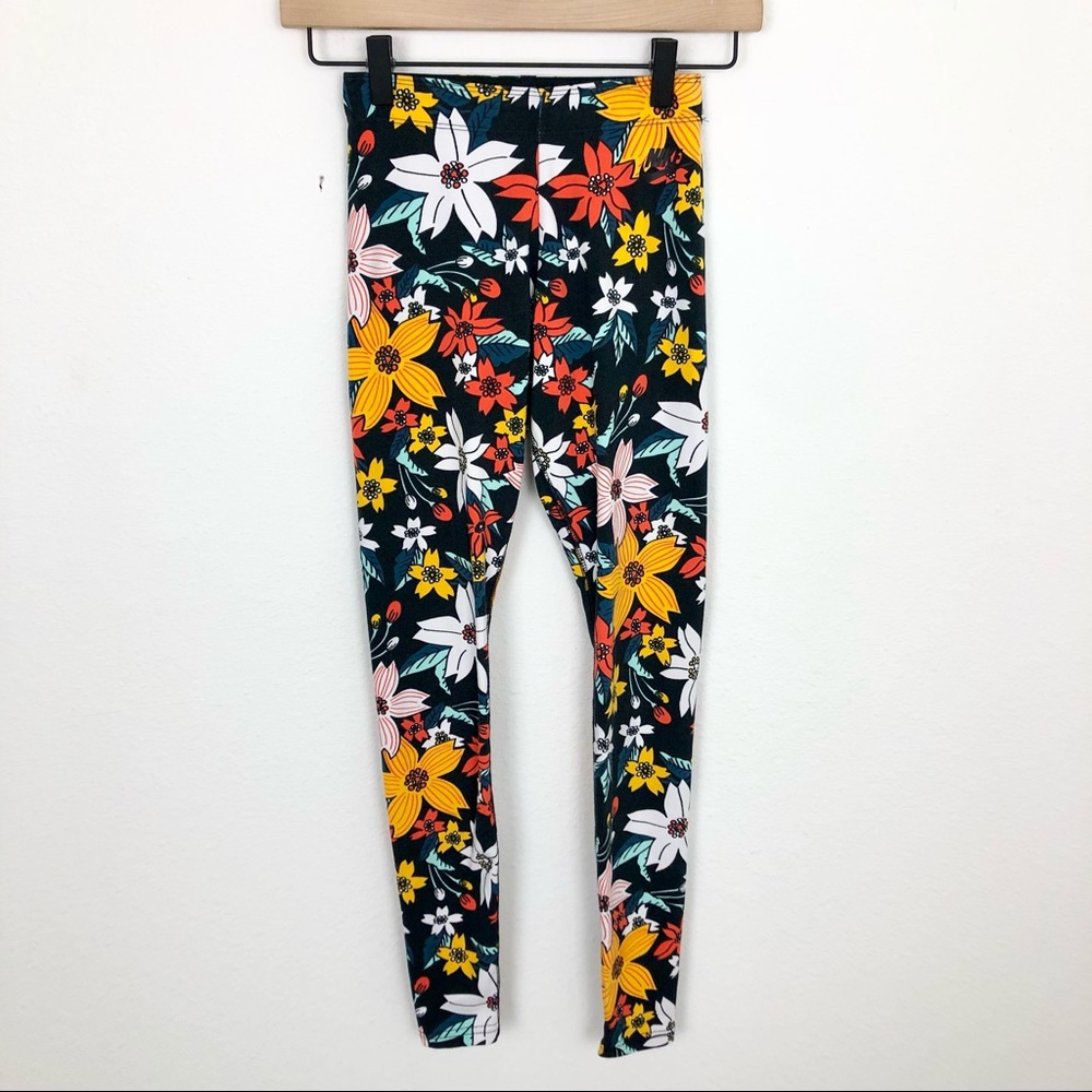 Nike Leg-A-See Hawaiian Floral Cotton Legging